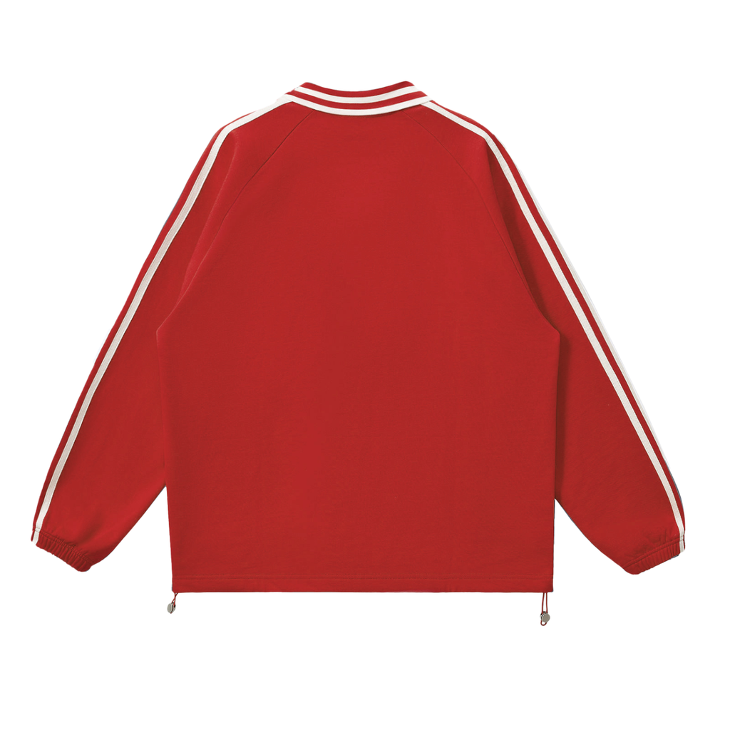 SIMPLE Lapel Collar Sweatshirt