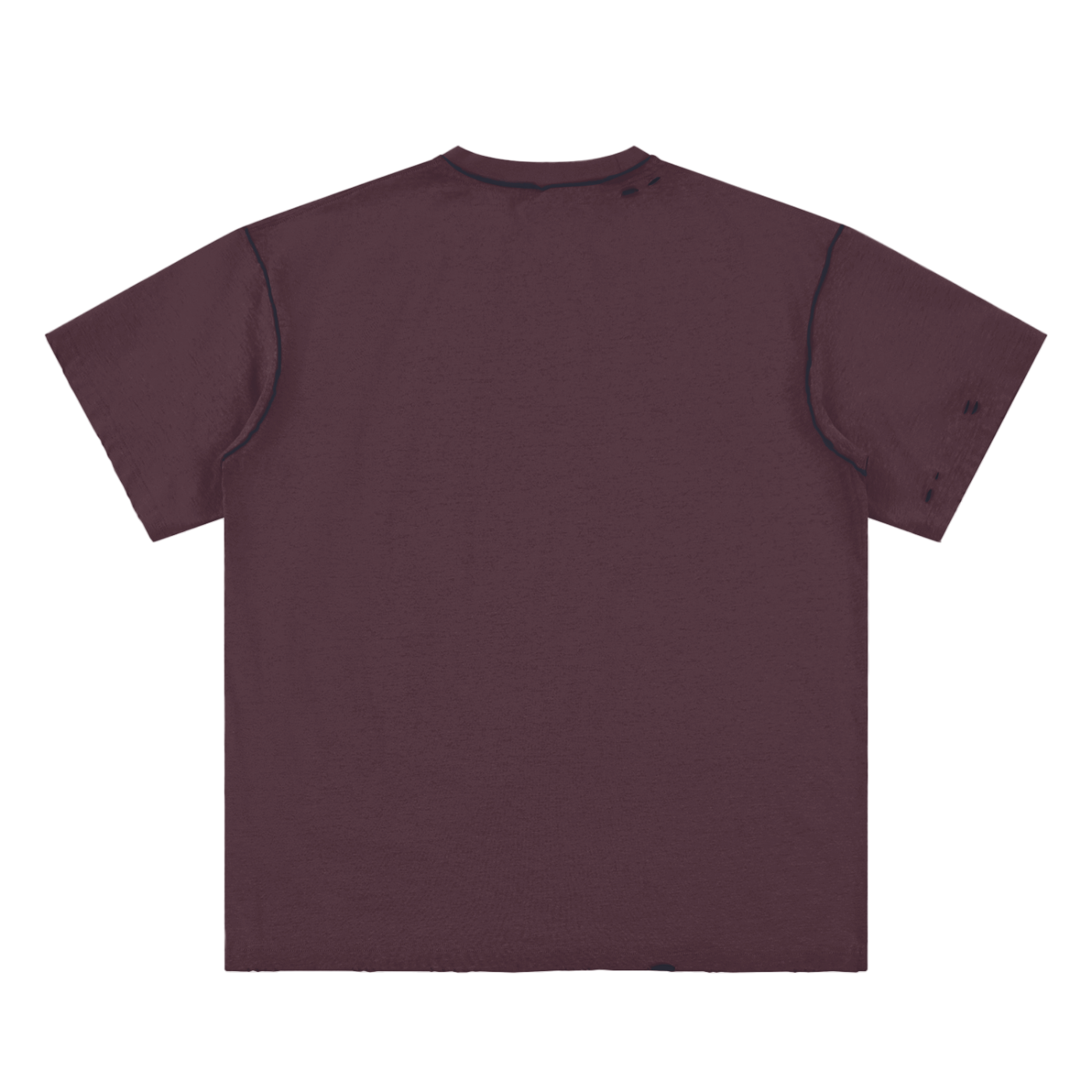 SIMPLE Frayed Reversible T