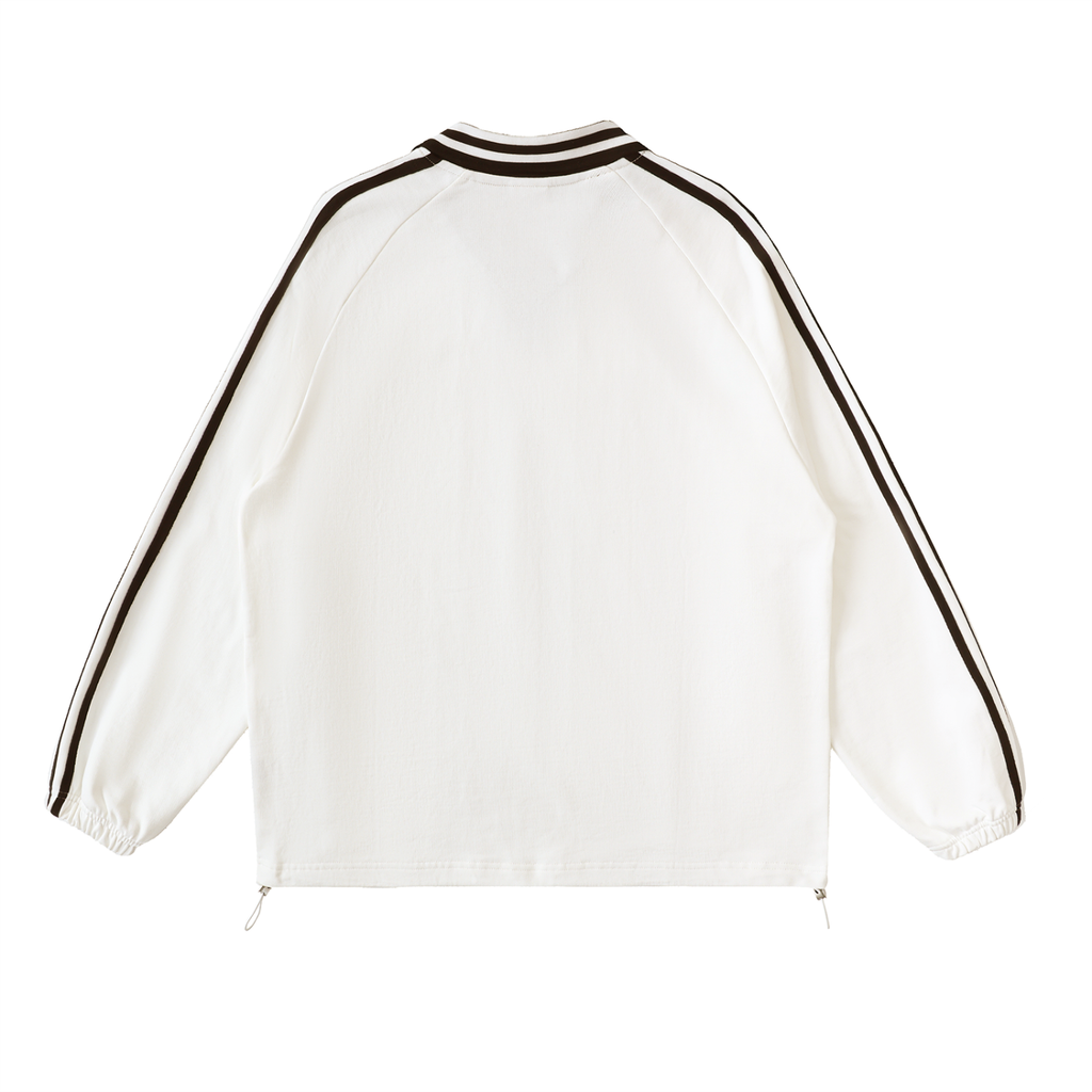SIMPLE Lapel Collar Sweatshirt