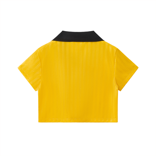 SIMPLE Contrast Collar Jersey