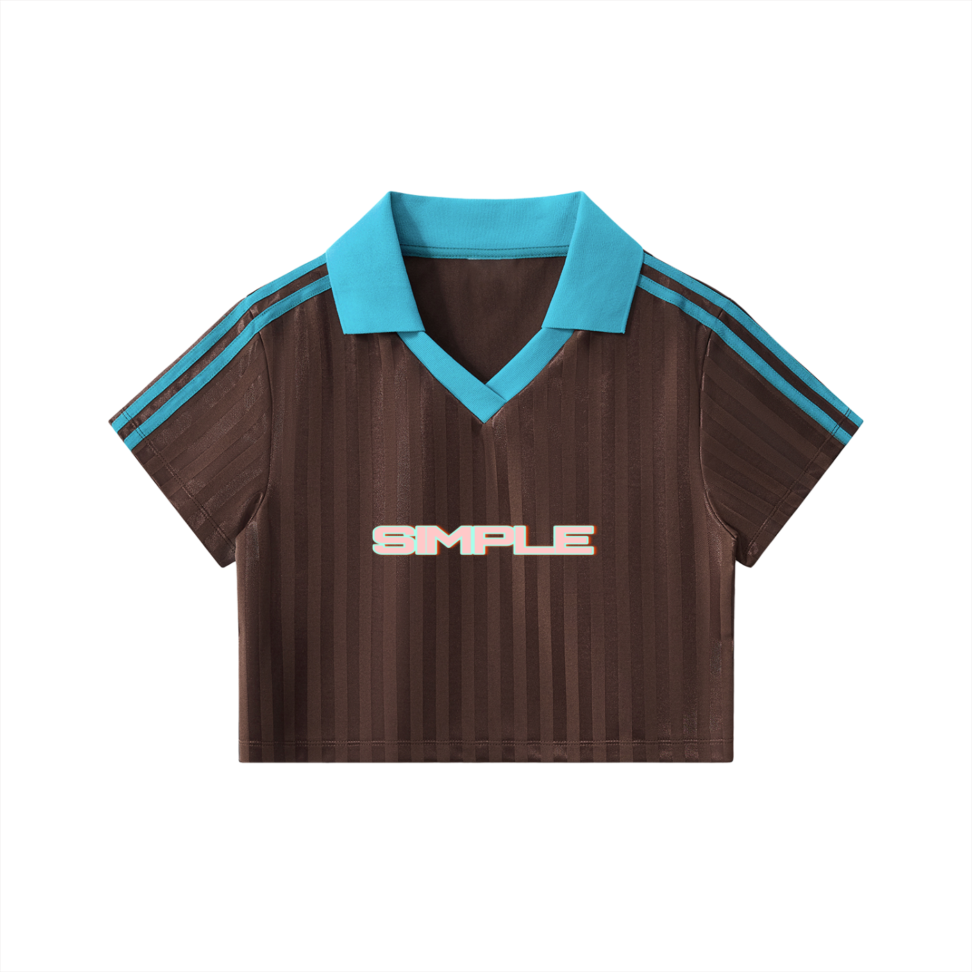 SIMPLE Contrast Collar Jersey
