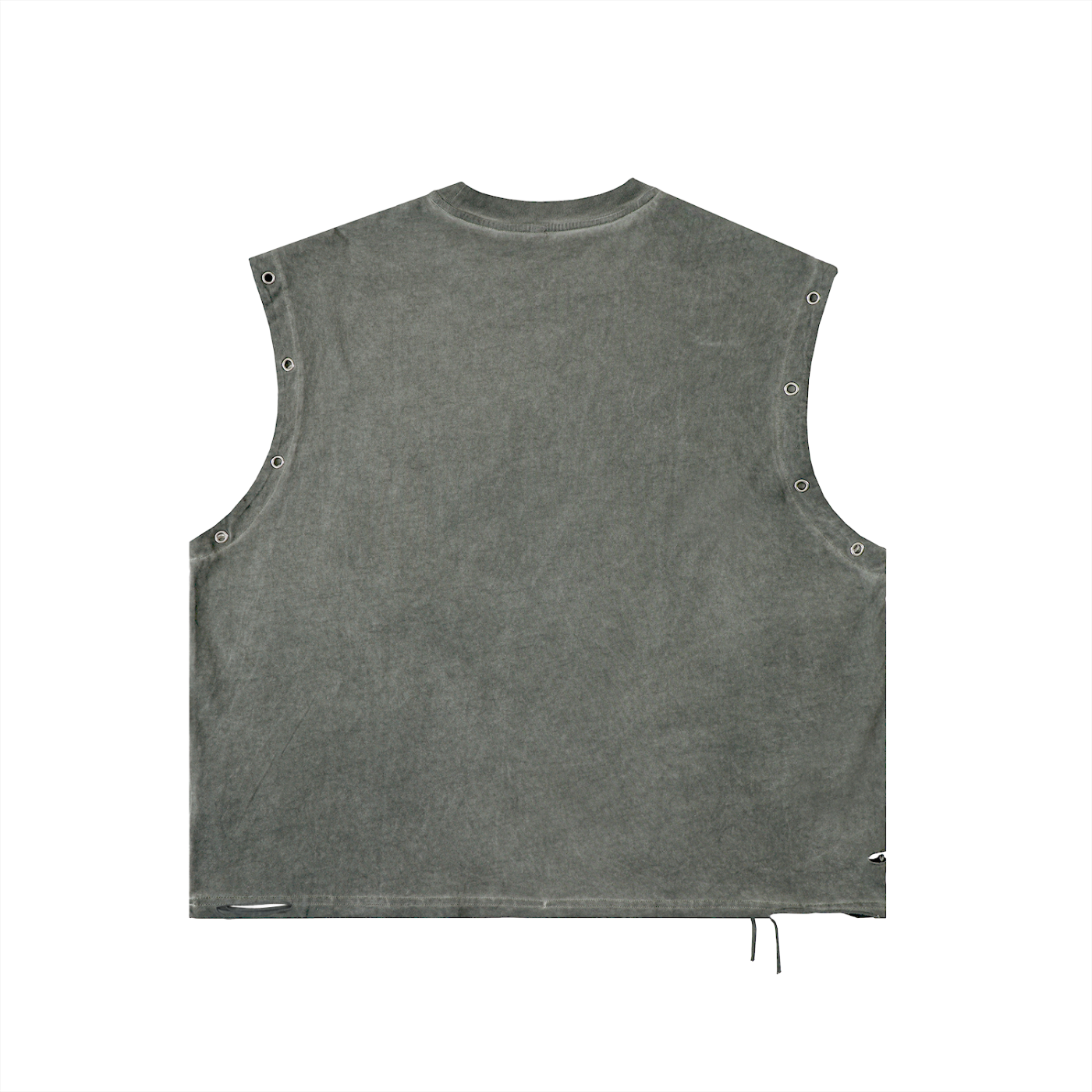 SIMPLE Distressed Grommet Eyelet T