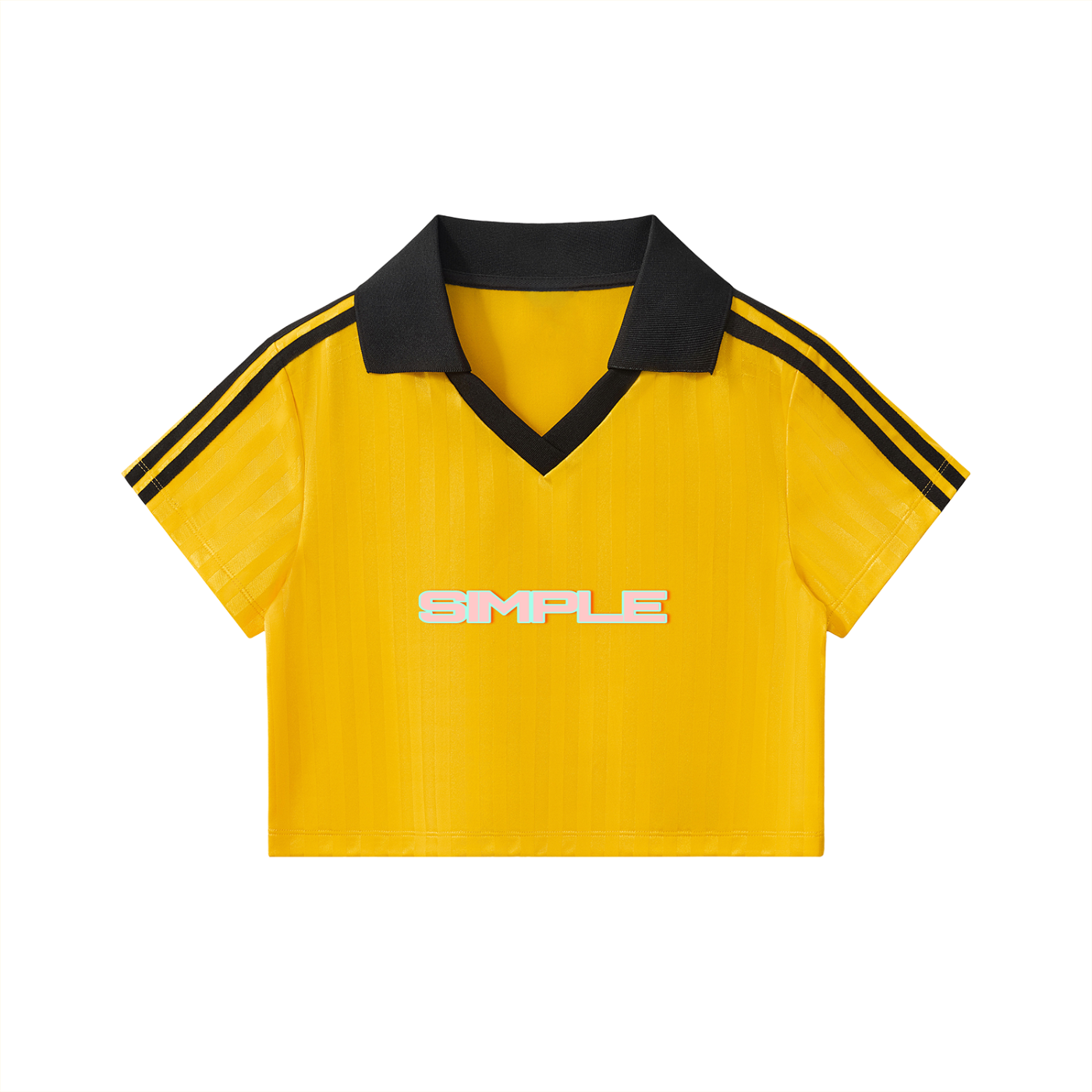 SIMPLE Contrast Collar Jersey
